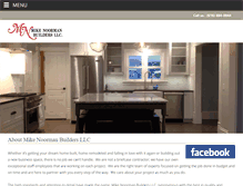 Tablet Screenshot of mikenoormanbuilders.com